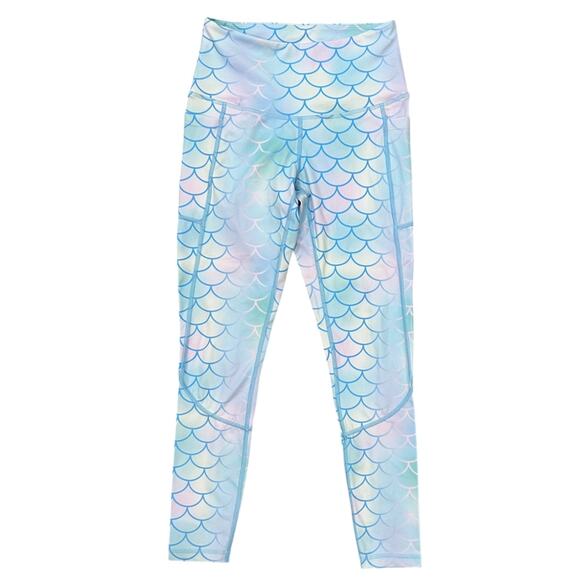 Feed Me Fight Me Iridescent Mermaid Leggings - Picture 2 of 7